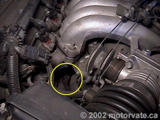How to replace 1996 nissan maxima knock sensor #9