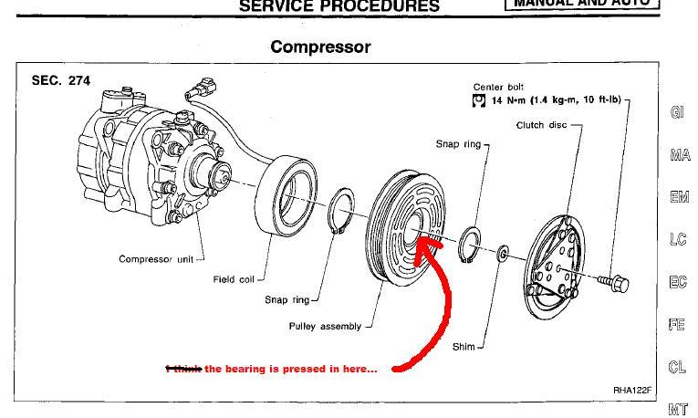 Replacing ac clutch ford f150 #5